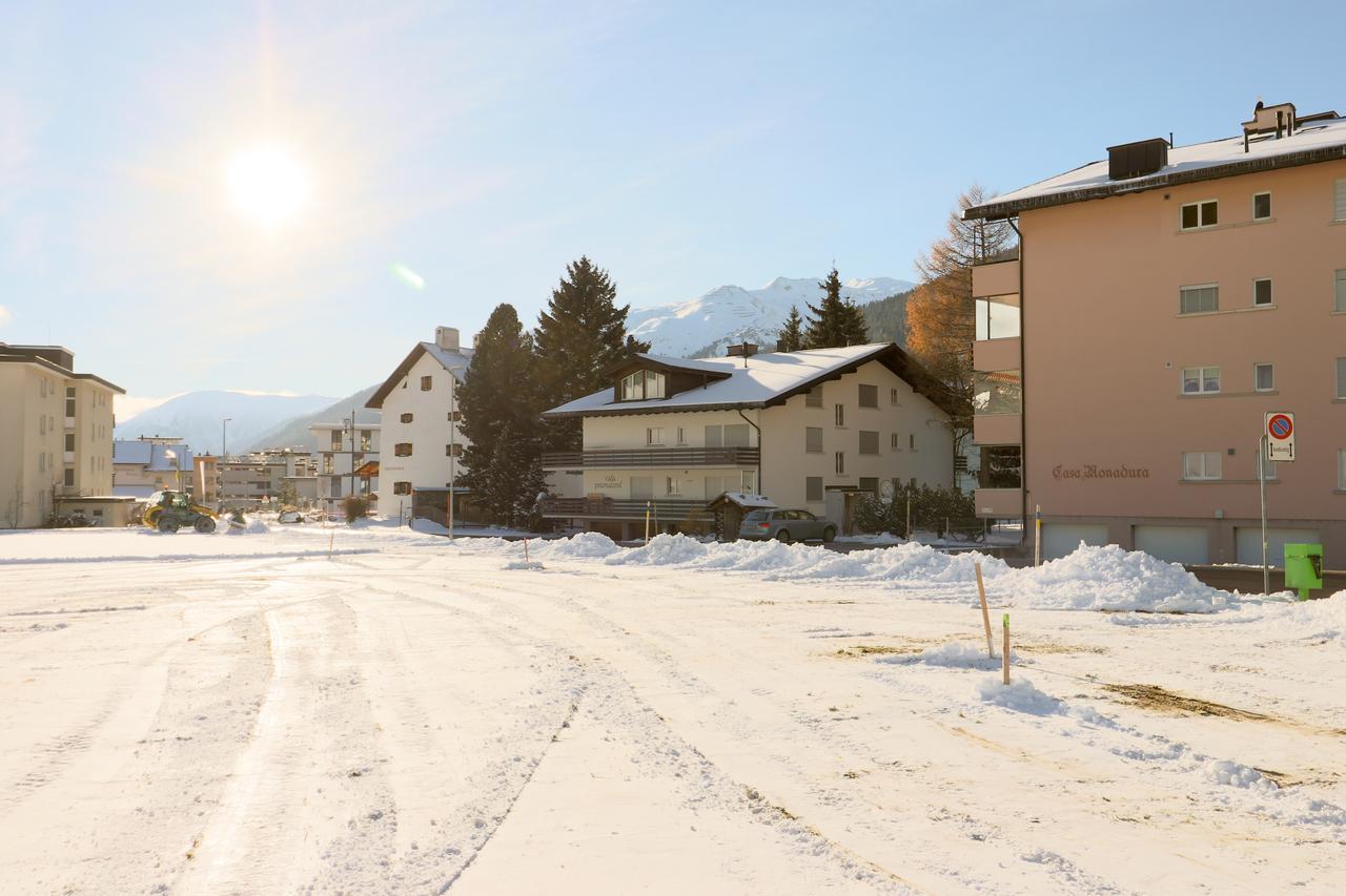 Apartmán Haus Pramalinis Davos Exteriér fotografie