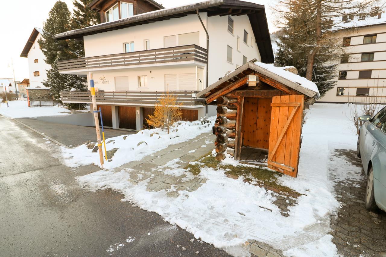 Apartmán Haus Pramalinis Davos Exteriér fotografie