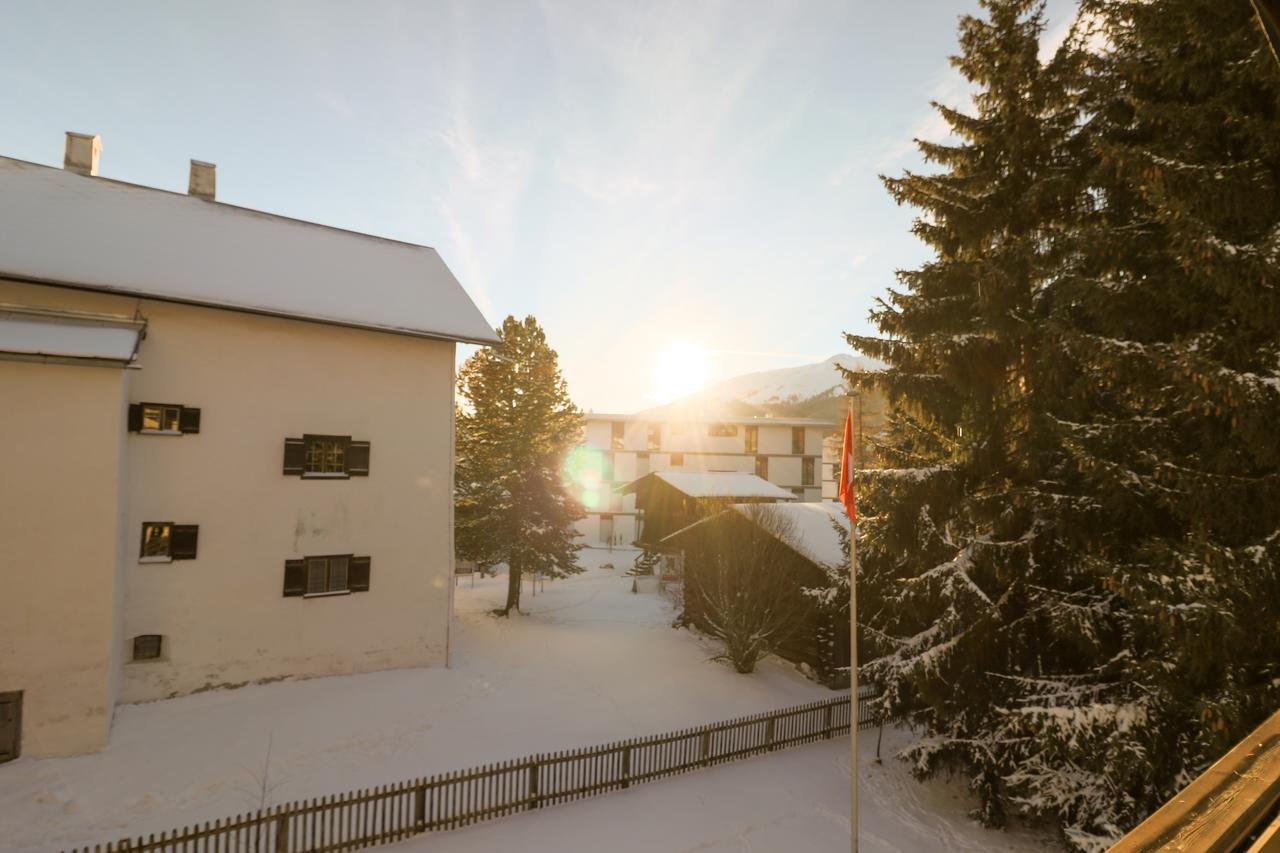 Apartmán Haus Pramalinis Davos Exteriér fotografie